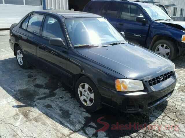 JTMWFREV1HJ702657 2001 HYUNDAI ACCENT