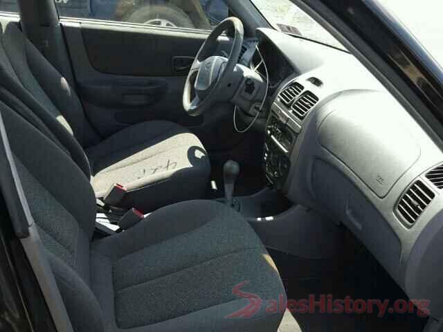 JTMWFREV1HJ702657 2001 HYUNDAI ACCENT