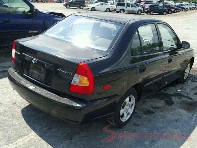 JTMWFREV1HJ702657 2001 HYUNDAI ACCENT