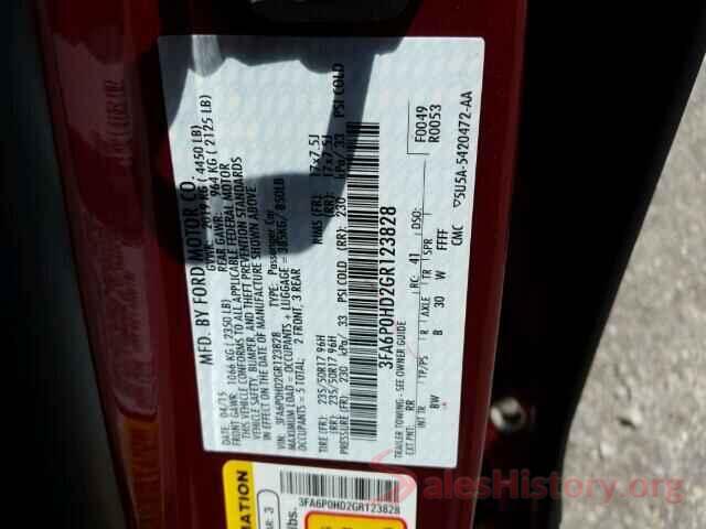 KNDJN2A25G7247260 2016 FORD FUSION