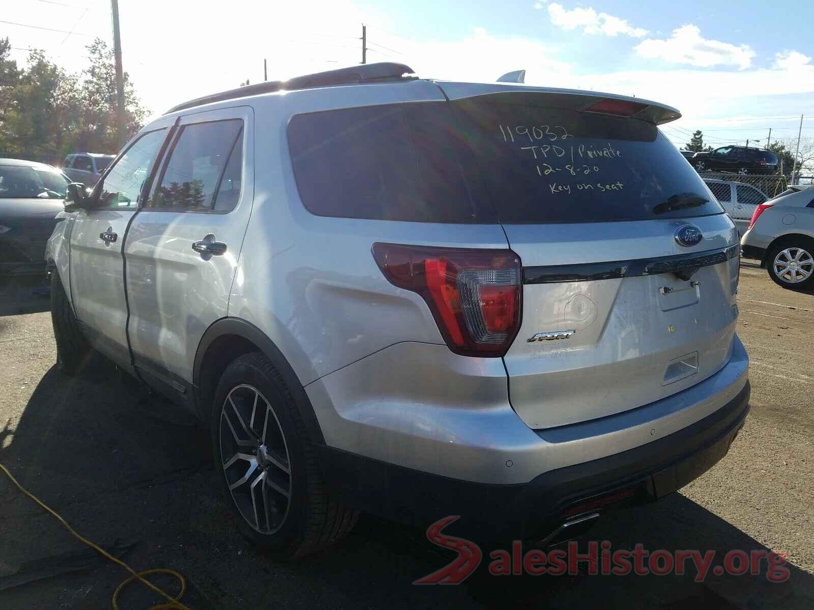 1FM5K8F86JGA43869 2017 FORD EXPLORER