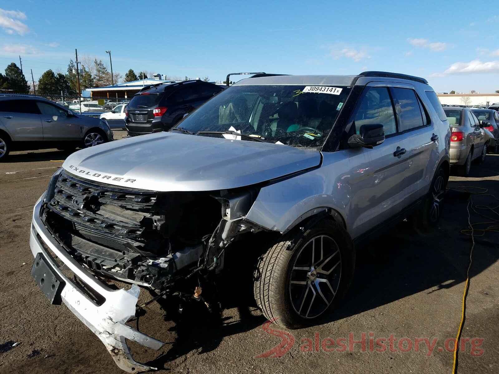 1FM5K8F86JGA43869 2017 FORD EXPLORER