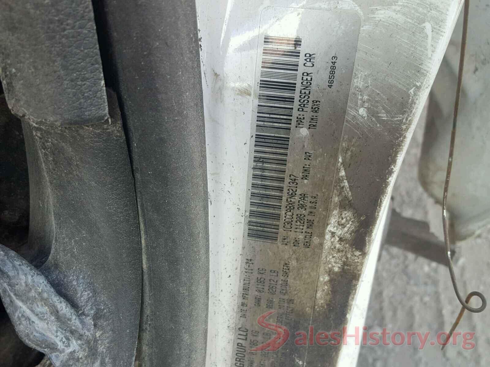 2T3ZFREV3GW300619 2015 CHRYSLER 200