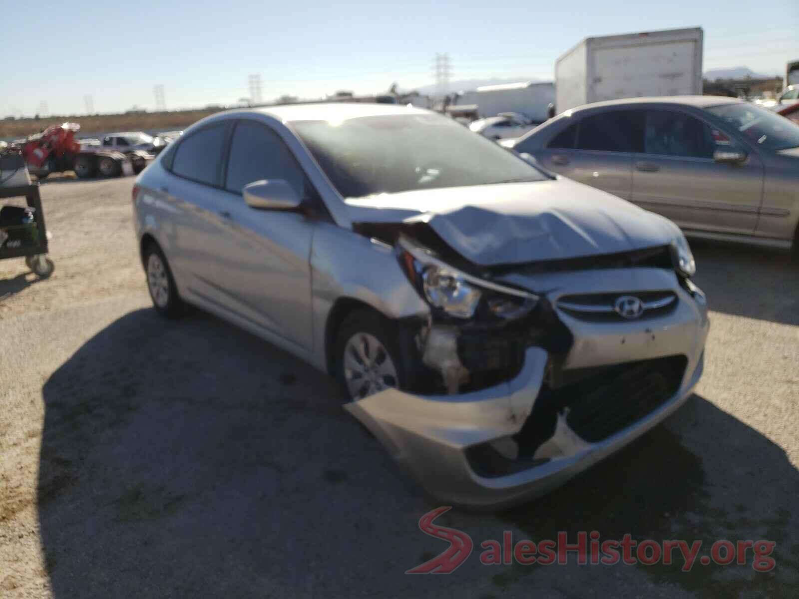 KMHCT4AE7GU001330 2016 HYUNDAI ACCENT