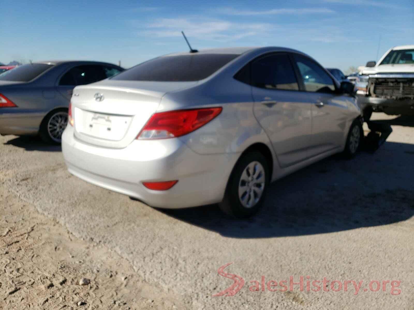 KMHCT4AE7GU001330 2016 HYUNDAI ACCENT