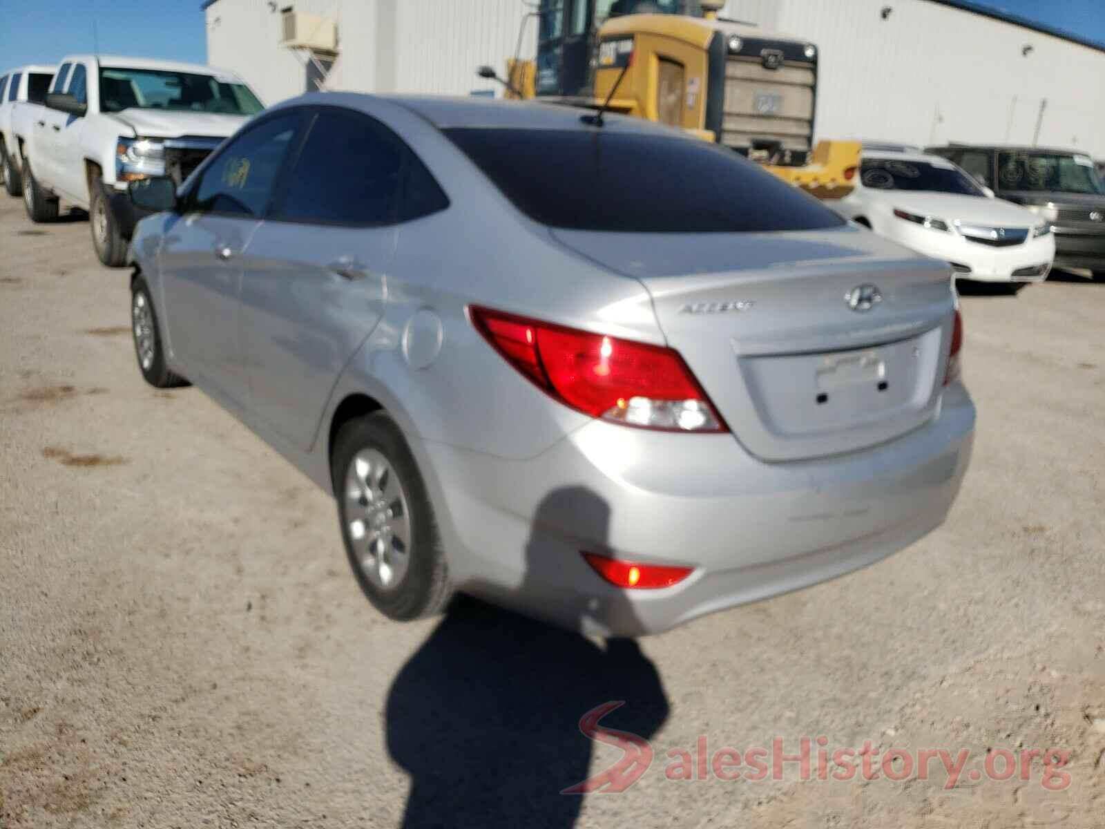 KMHCT4AE7GU001330 2016 HYUNDAI ACCENT