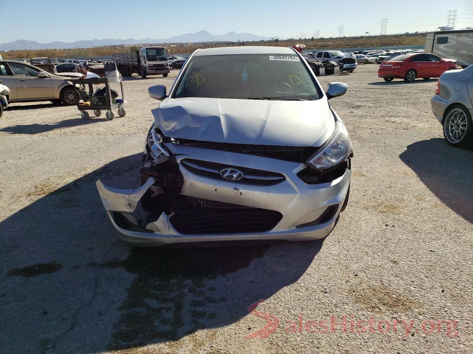 KMHCT4AE7GU001330 2016 HYUNDAI ACCENT