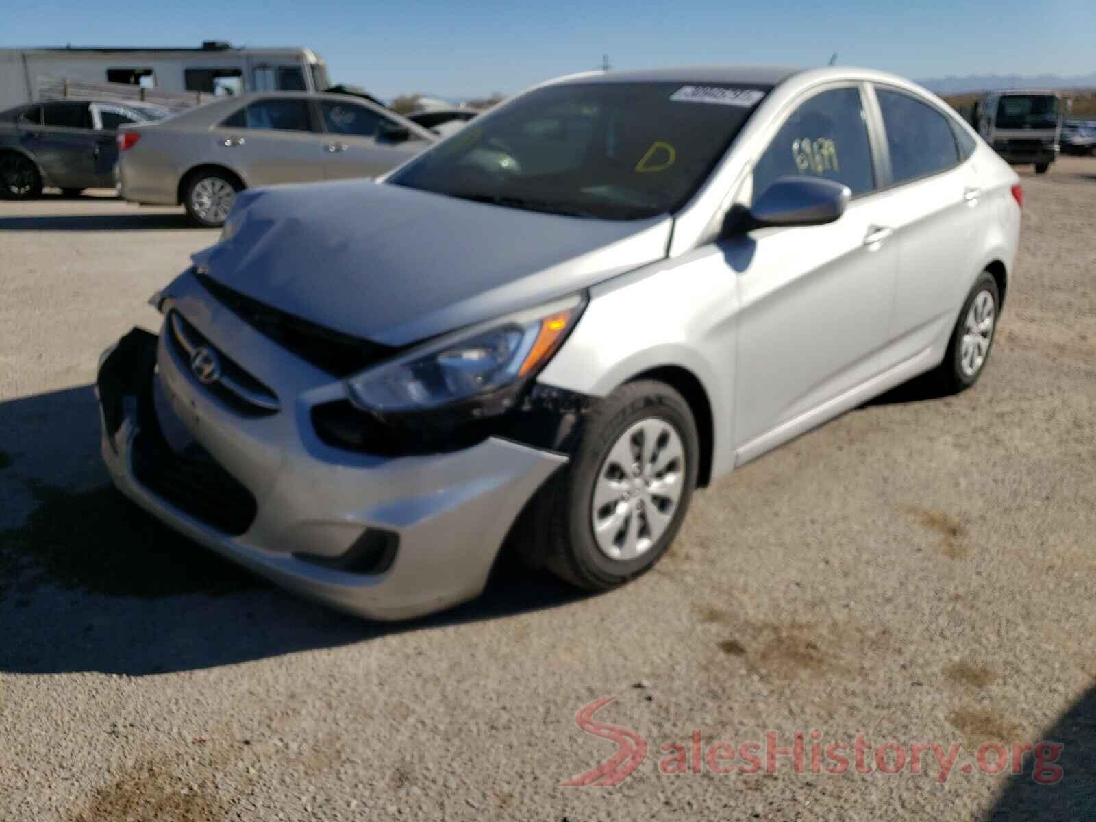 KMHCT4AE7GU001330 2016 HYUNDAI ACCENT