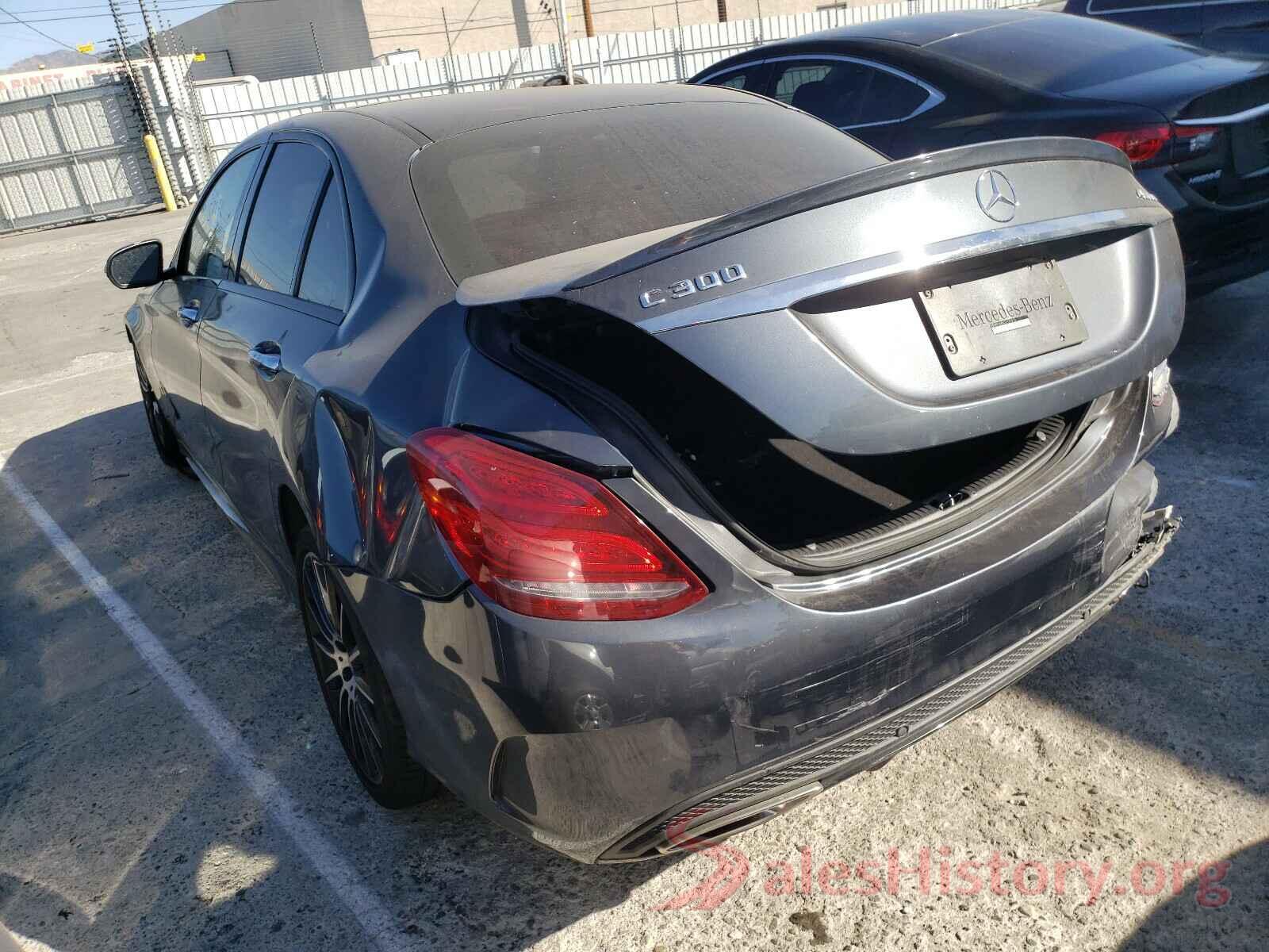 55SWF4KBXGU136919 2016 MERCEDES-BENZ C CLASS