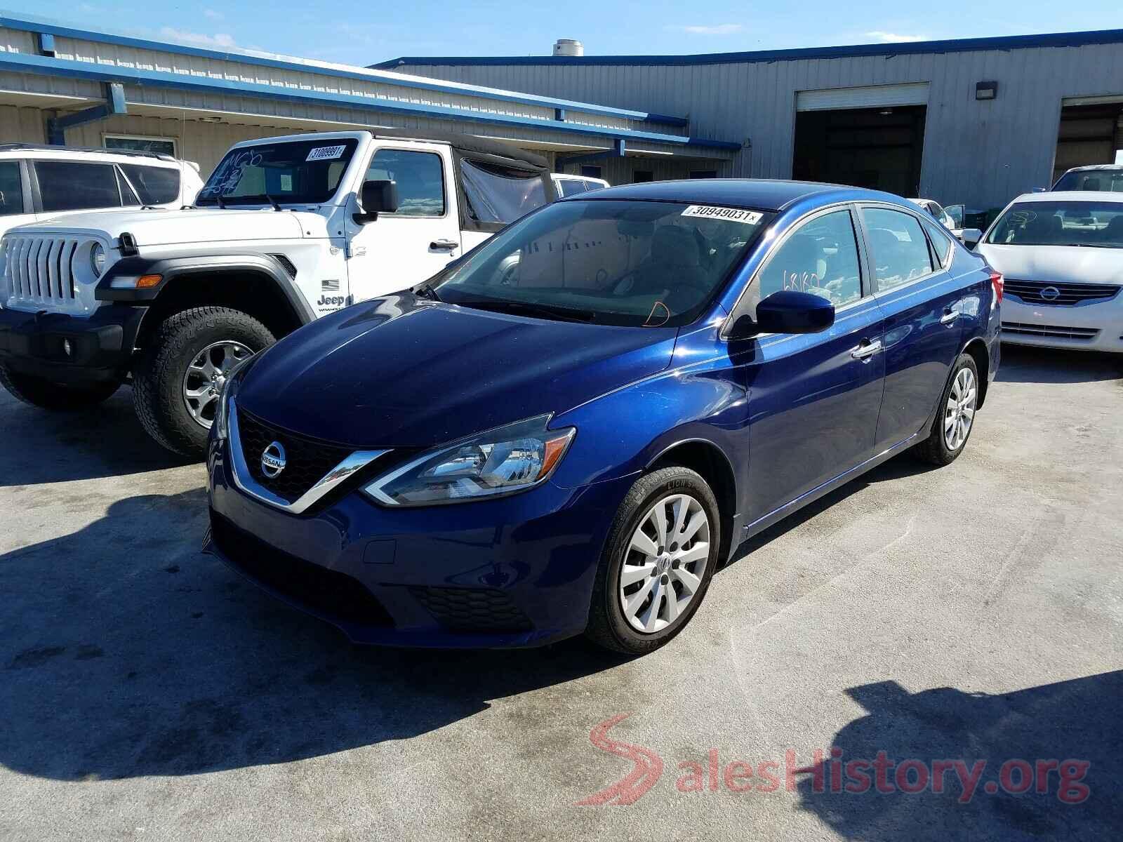 3N1AB7AP1GY209348 2016 NISSAN SENTRA