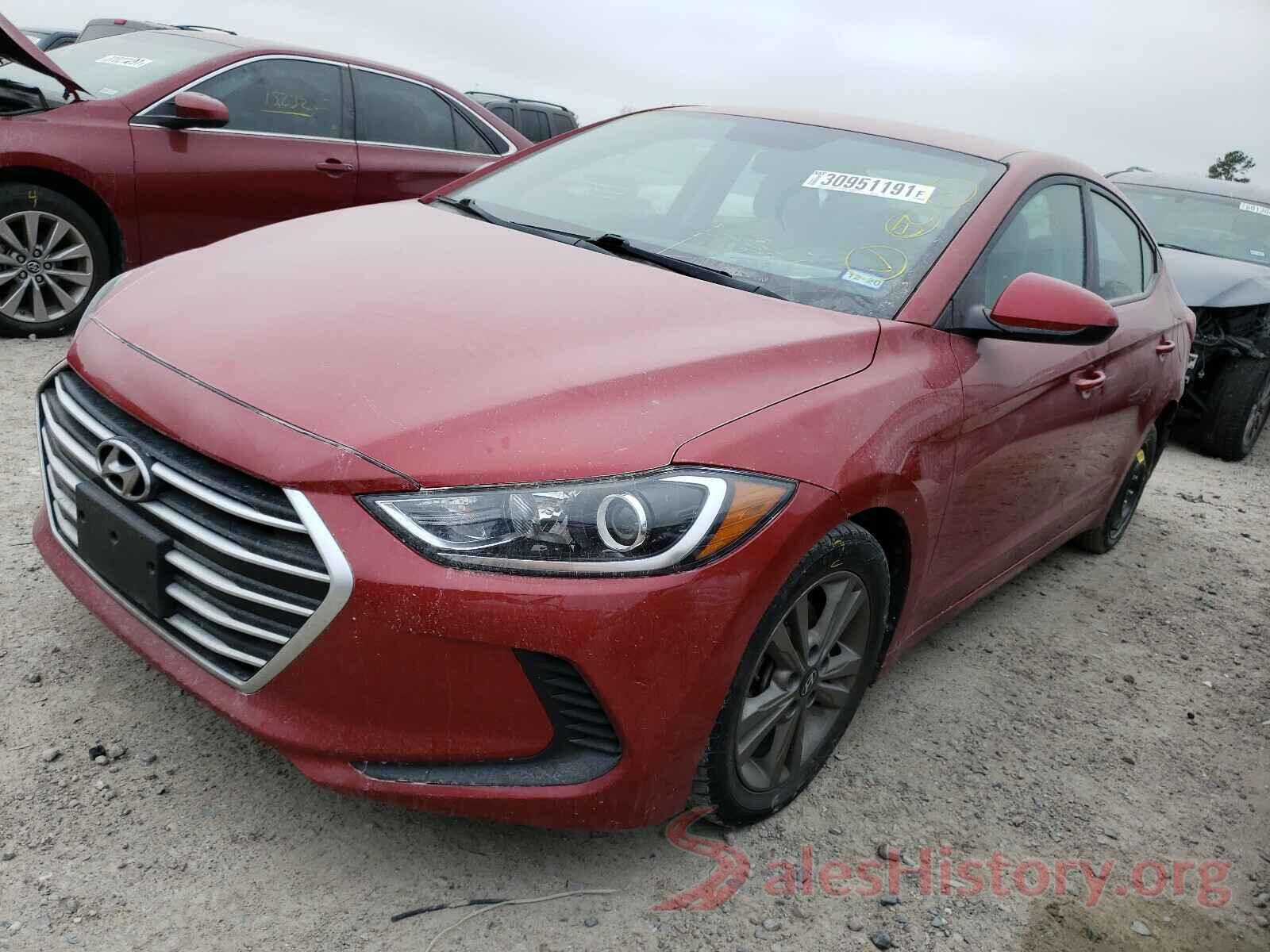 5NPD84LF2JH300077 2018 HYUNDAI ELANTRA