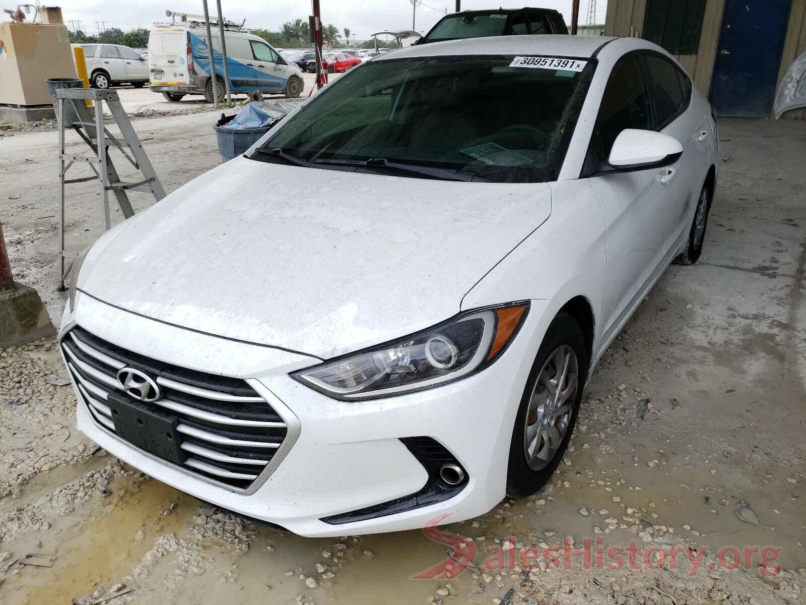 5NPD74LF3HH173885 2017 HYUNDAI ELANTRA