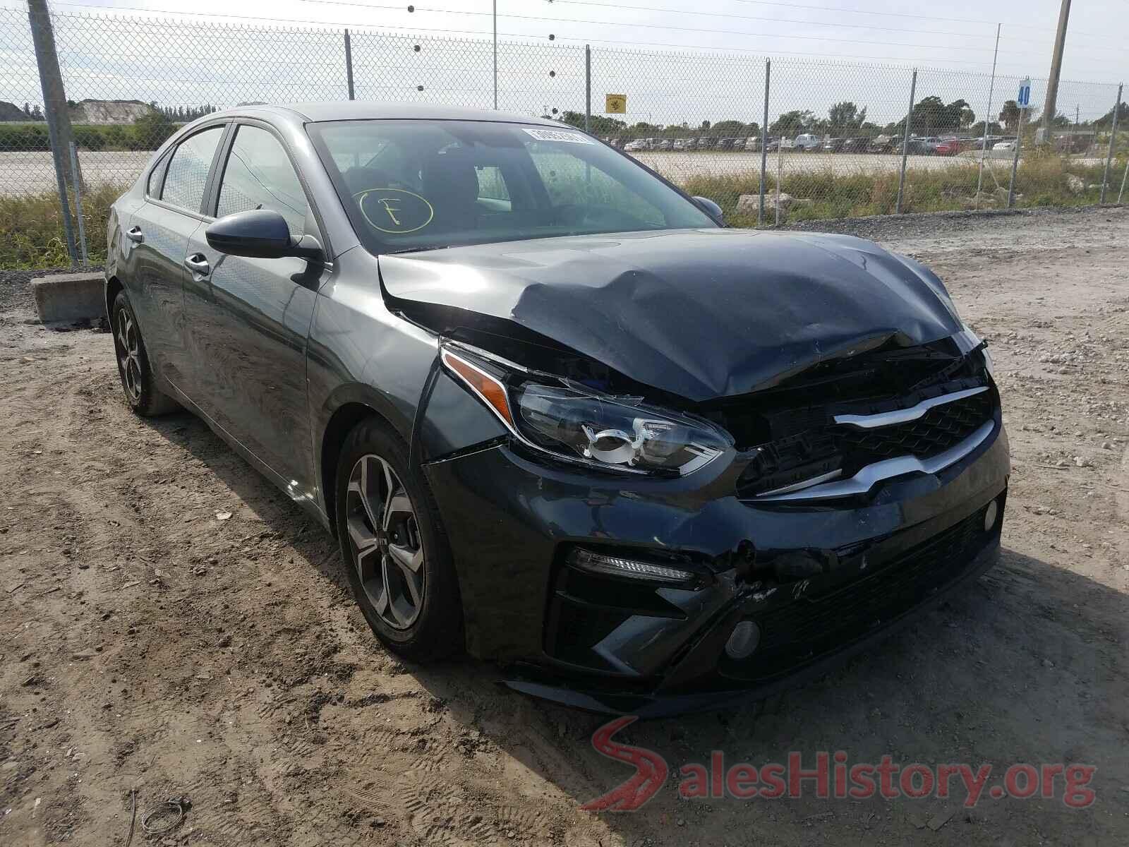 3KPF24AD1LE225424 2020 KIA FORTE