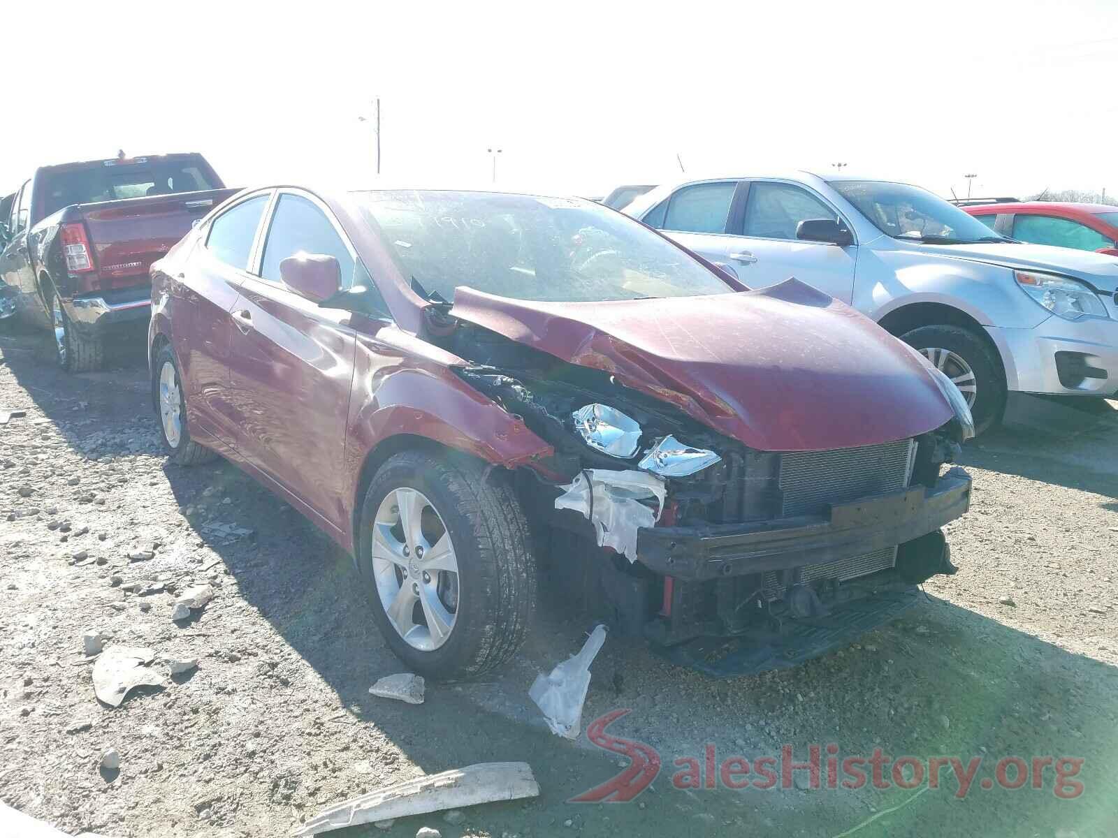 KMHDH4AE7GU591910 2016 HYUNDAI ELANTRA