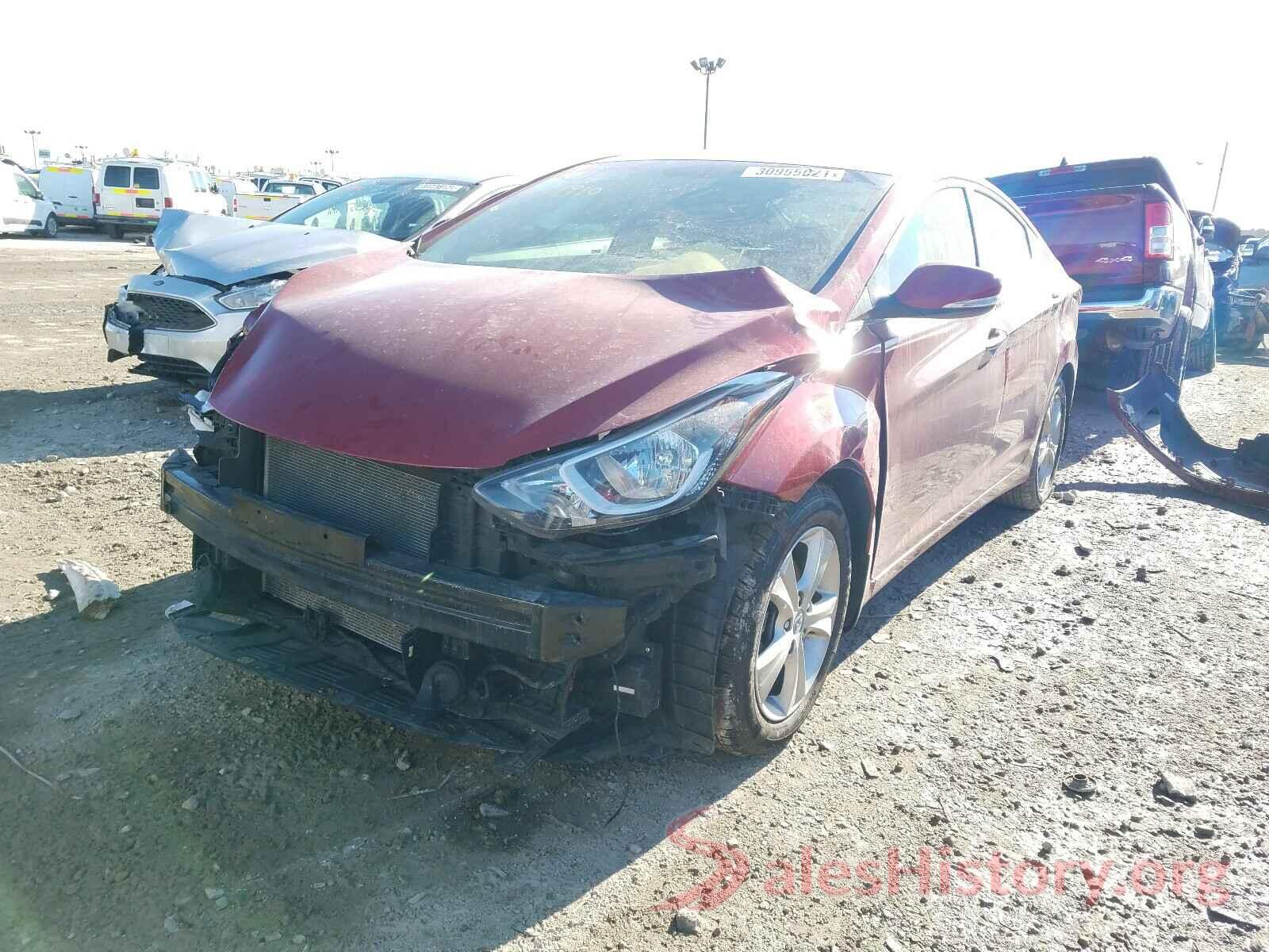 KMHDH4AE7GU591910 2016 HYUNDAI ELANTRA