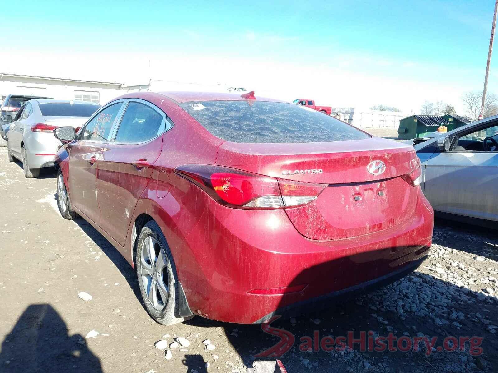 KMHDH4AE7GU591910 2016 HYUNDAI ELANTRA