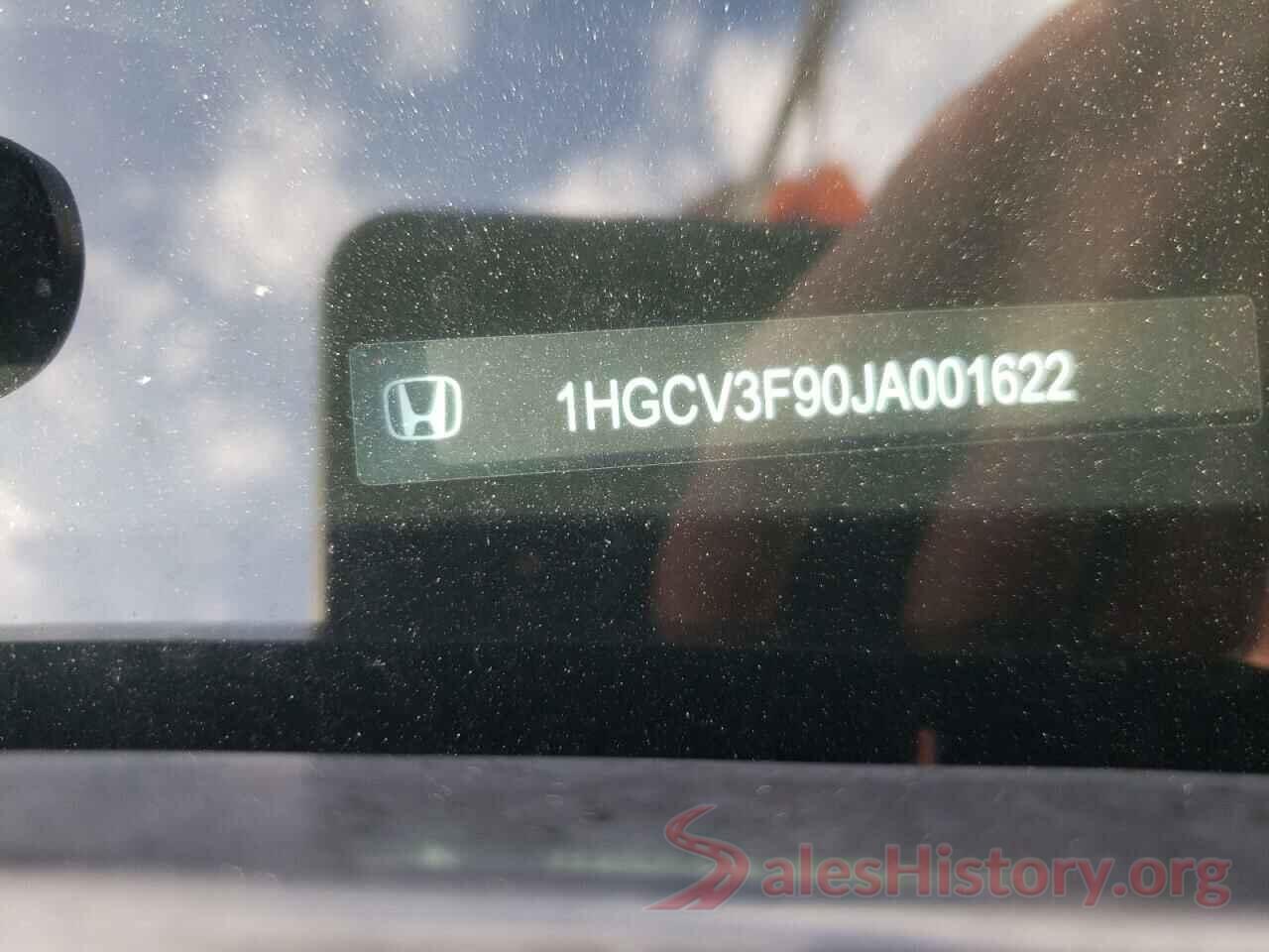 1HGCV3F90JA001622 2018 HONDA ACCORD