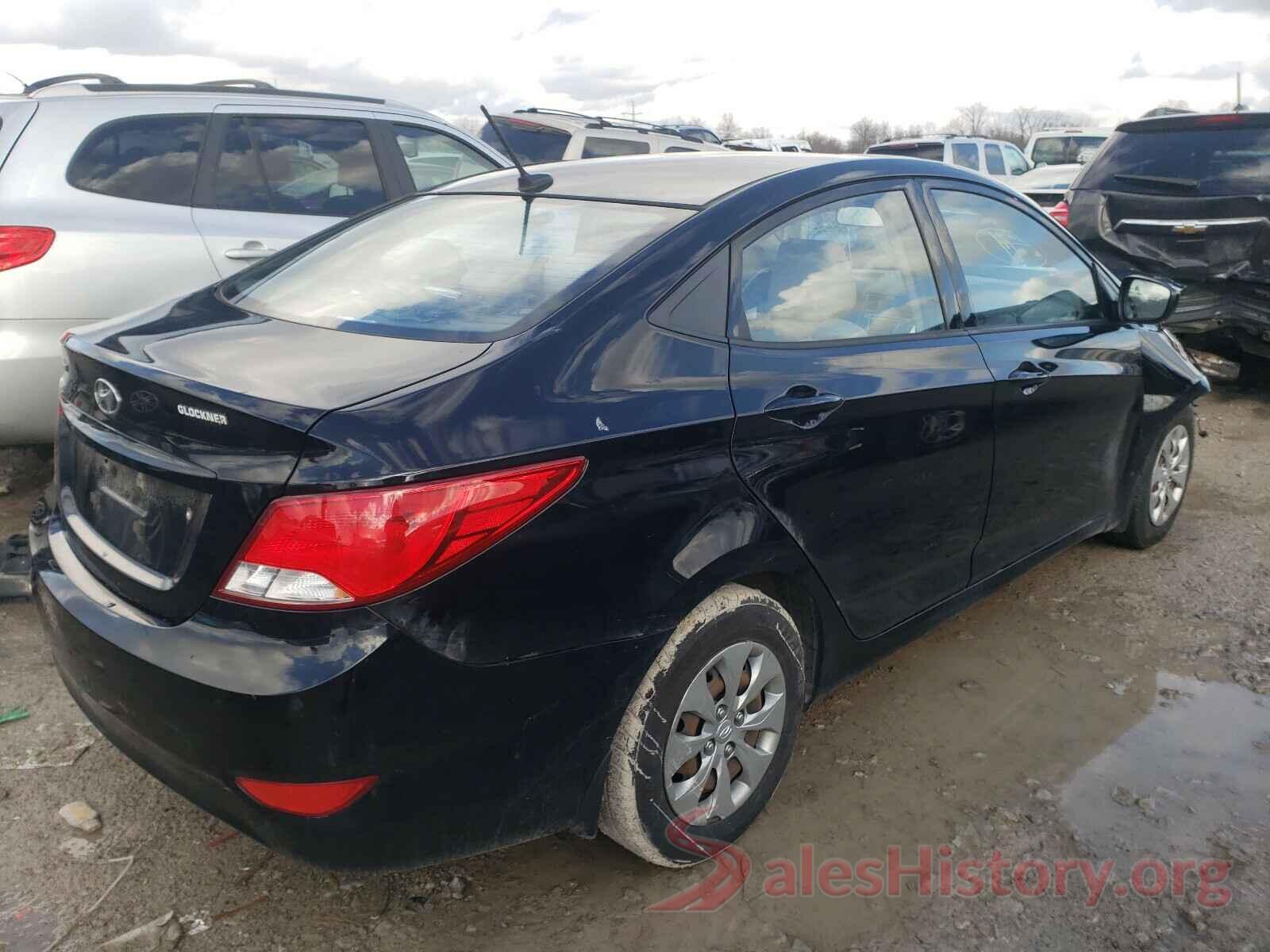 KMHCT4AE8GU074769 2016 HYUNDAI ACCENT