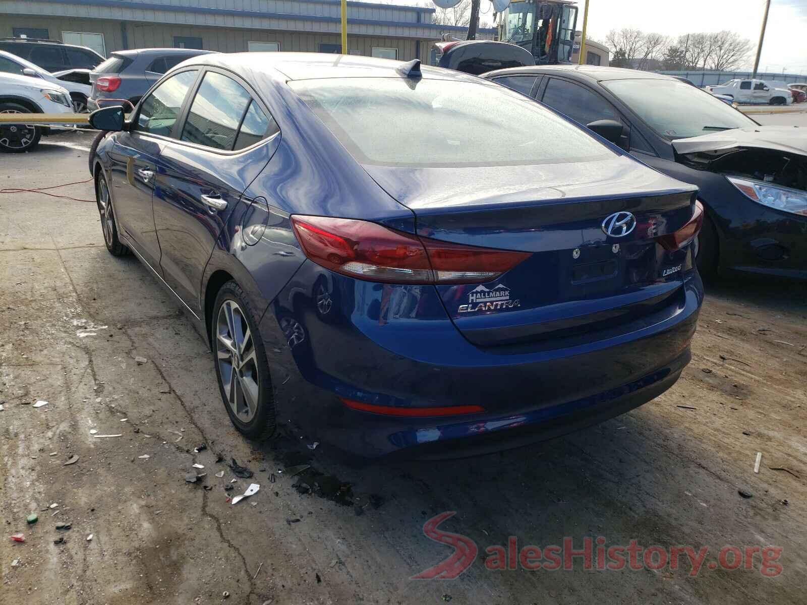 5NPD84LF0HH081923 2017 HYUNDAI ELANTRA