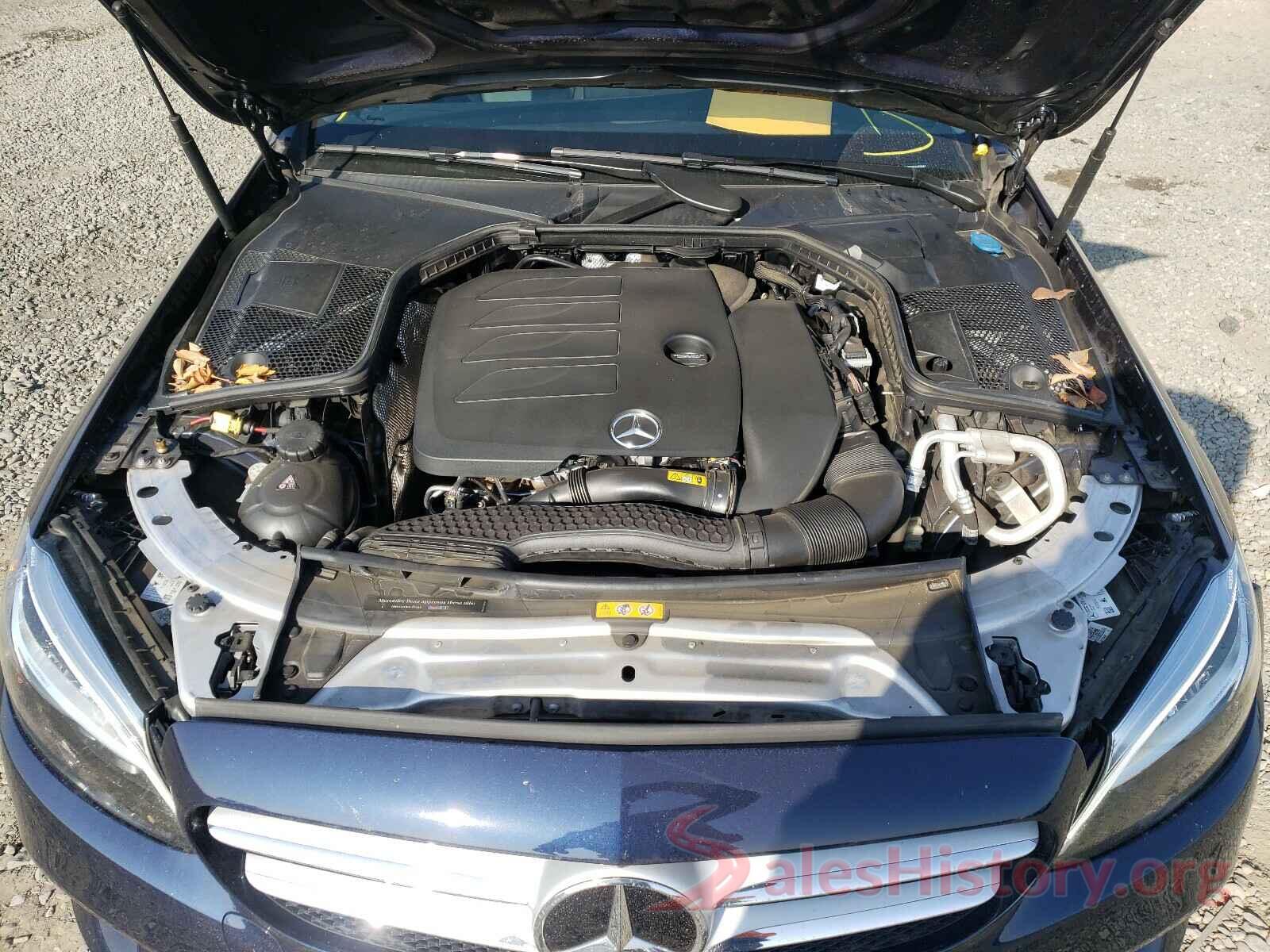 55SWF8DB3KU300864 2019 MERCEDES-BENZ C CLASS