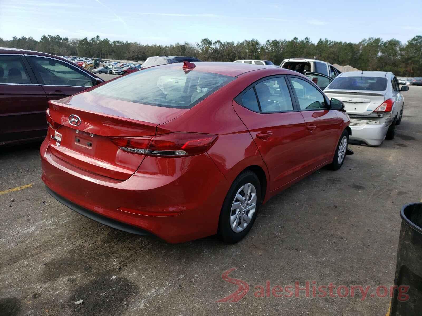 5NPD74LF1HH140836 2017 HYUNDAI ELANTRA