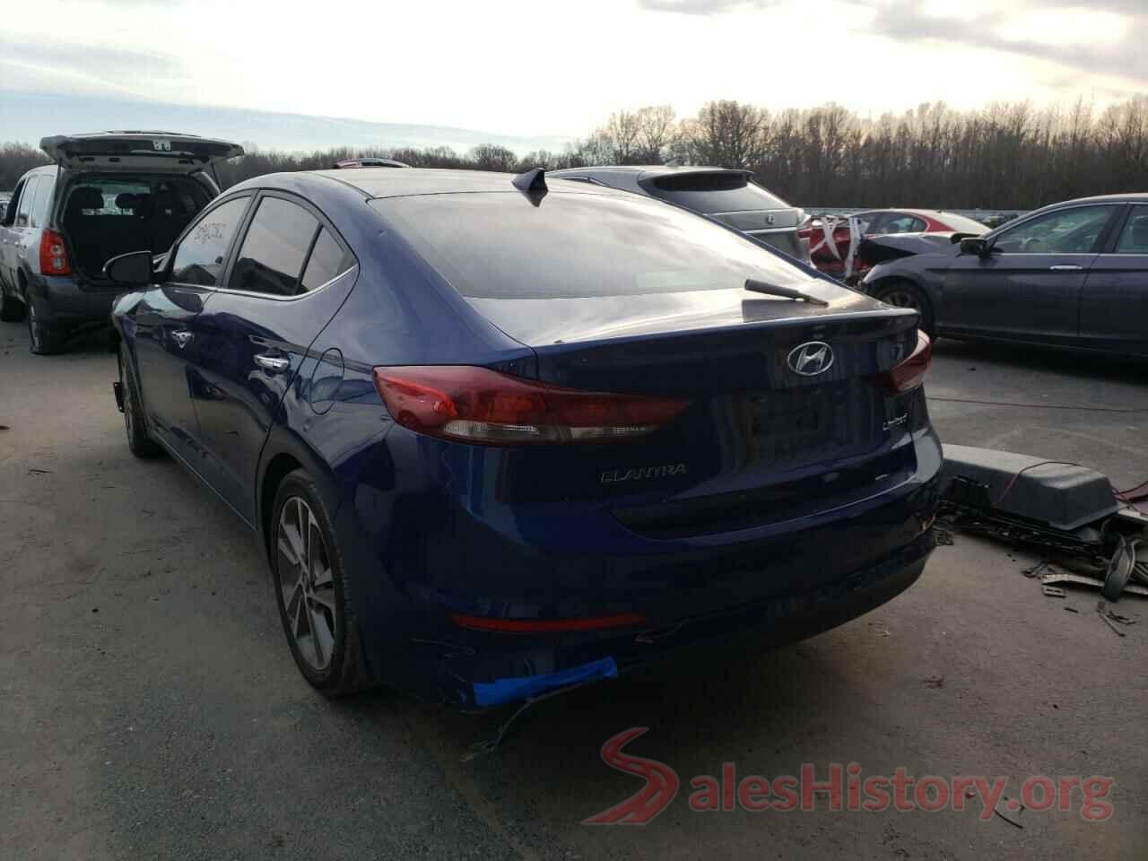 5NPD84LF8HH040391 2017 HYUNDAI ELANTRA