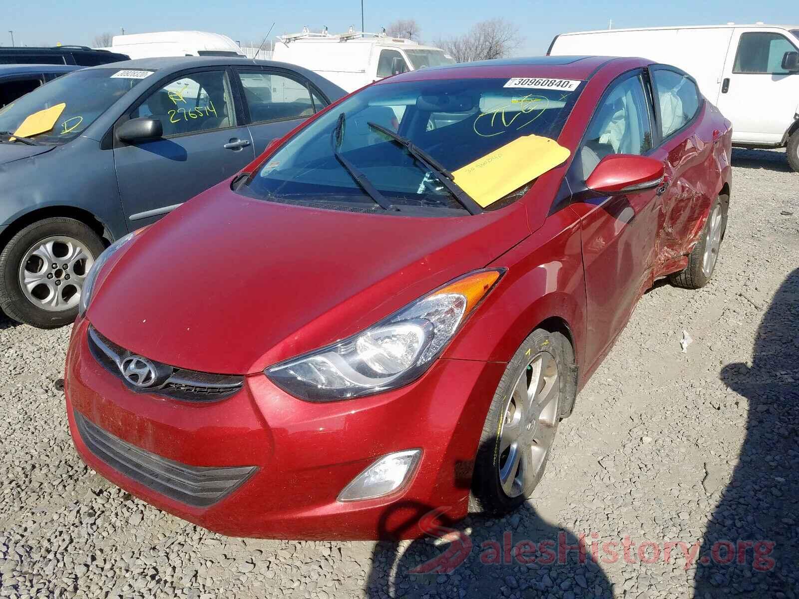 2T3ZFREV7JW495910 2013 HYUNDAI ELANTRA