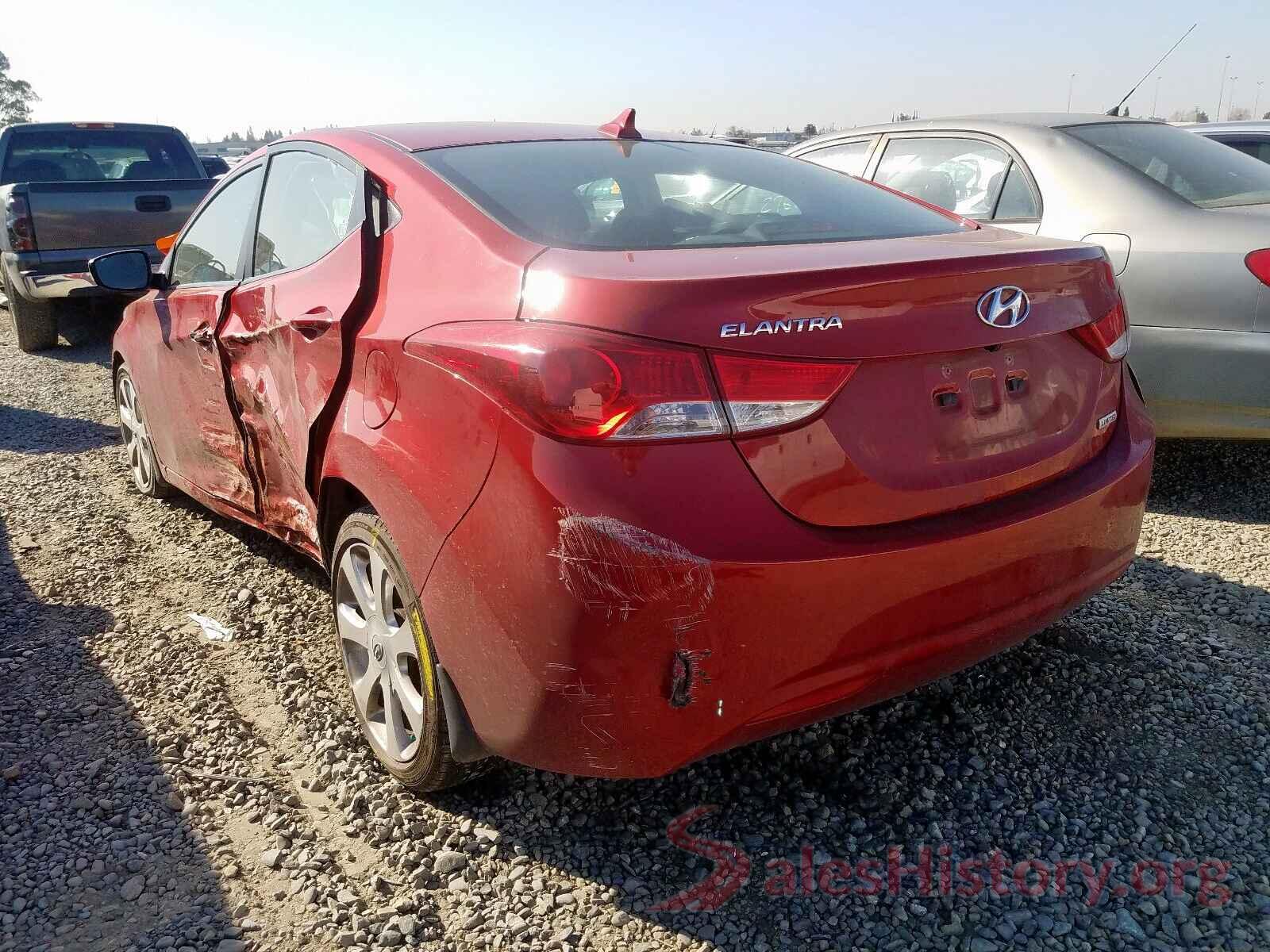 2T3ZFREV7JW495910 2013 HYUNDAI ELANTRA