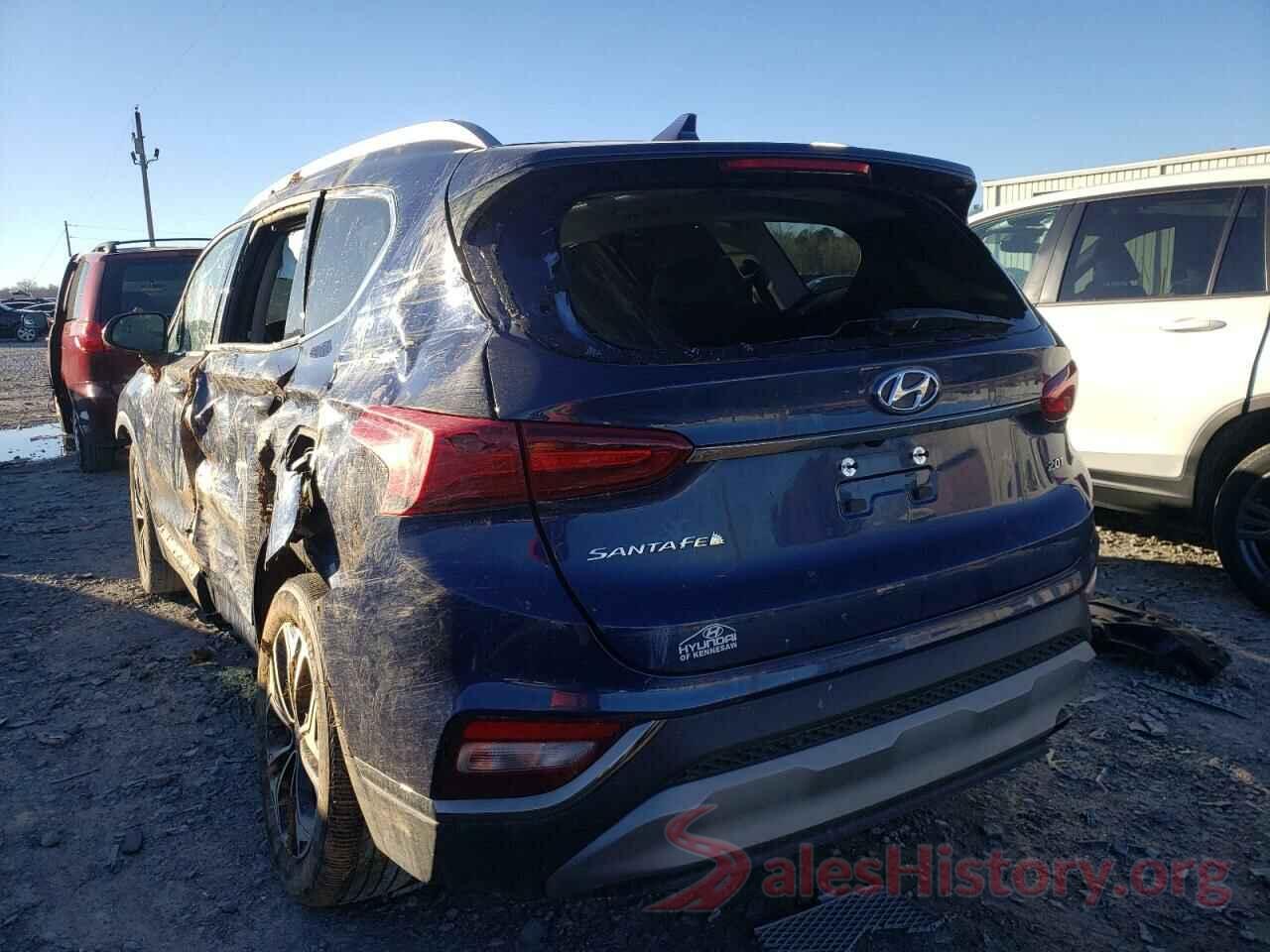 5NMS53AA3LH275885 2020 HYUNDAI SANTA FE