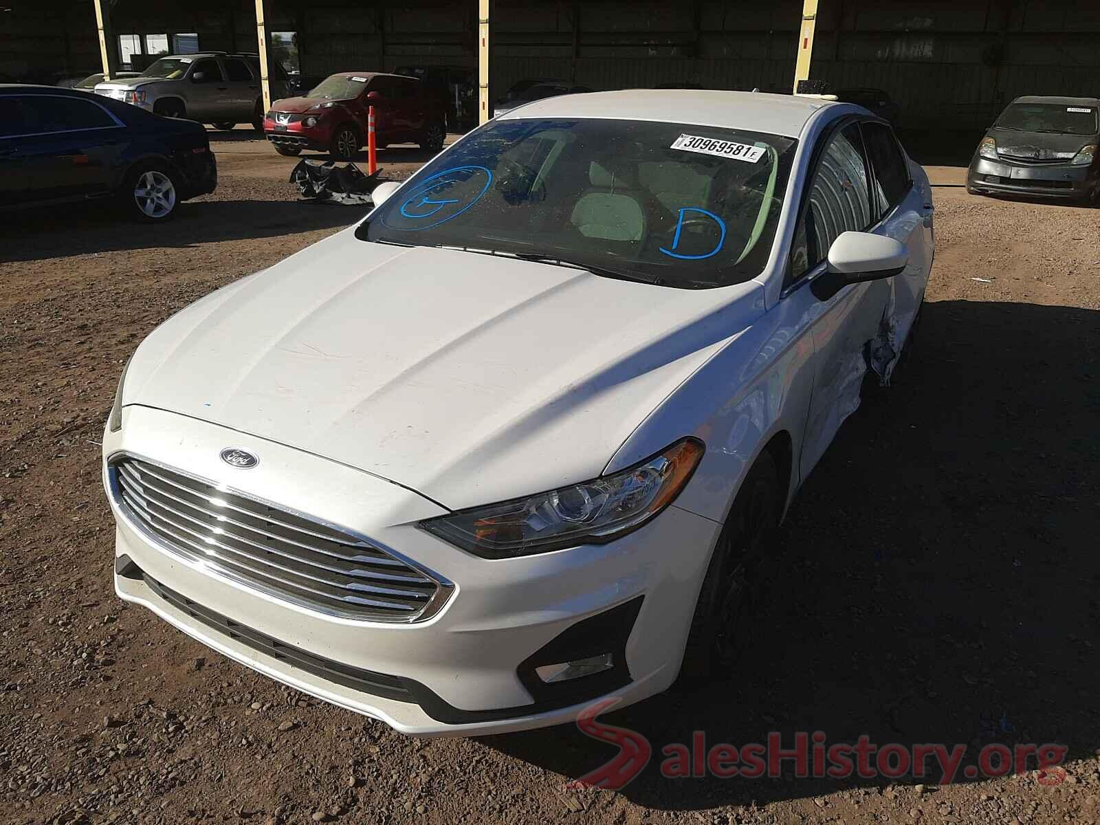 3FA6P0HD1KR176691 2019 FORD FUSION