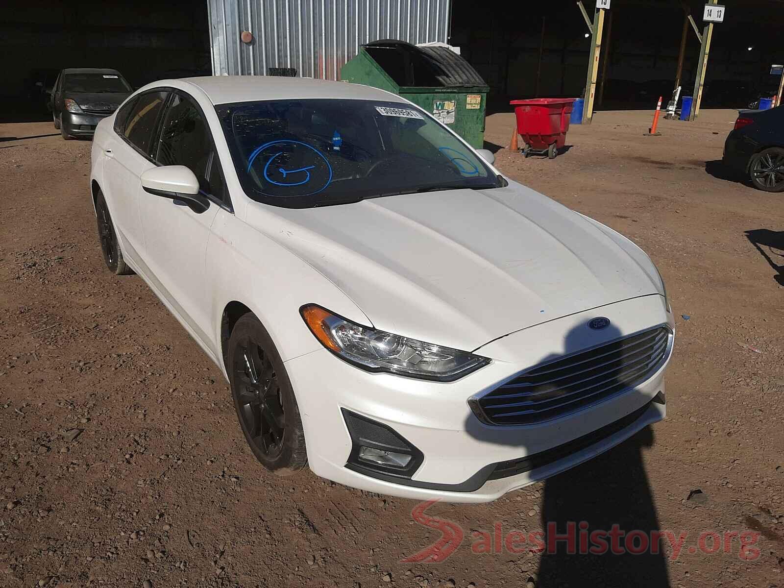 3FA6P0HD1KR176691 2019 FORD FUSION