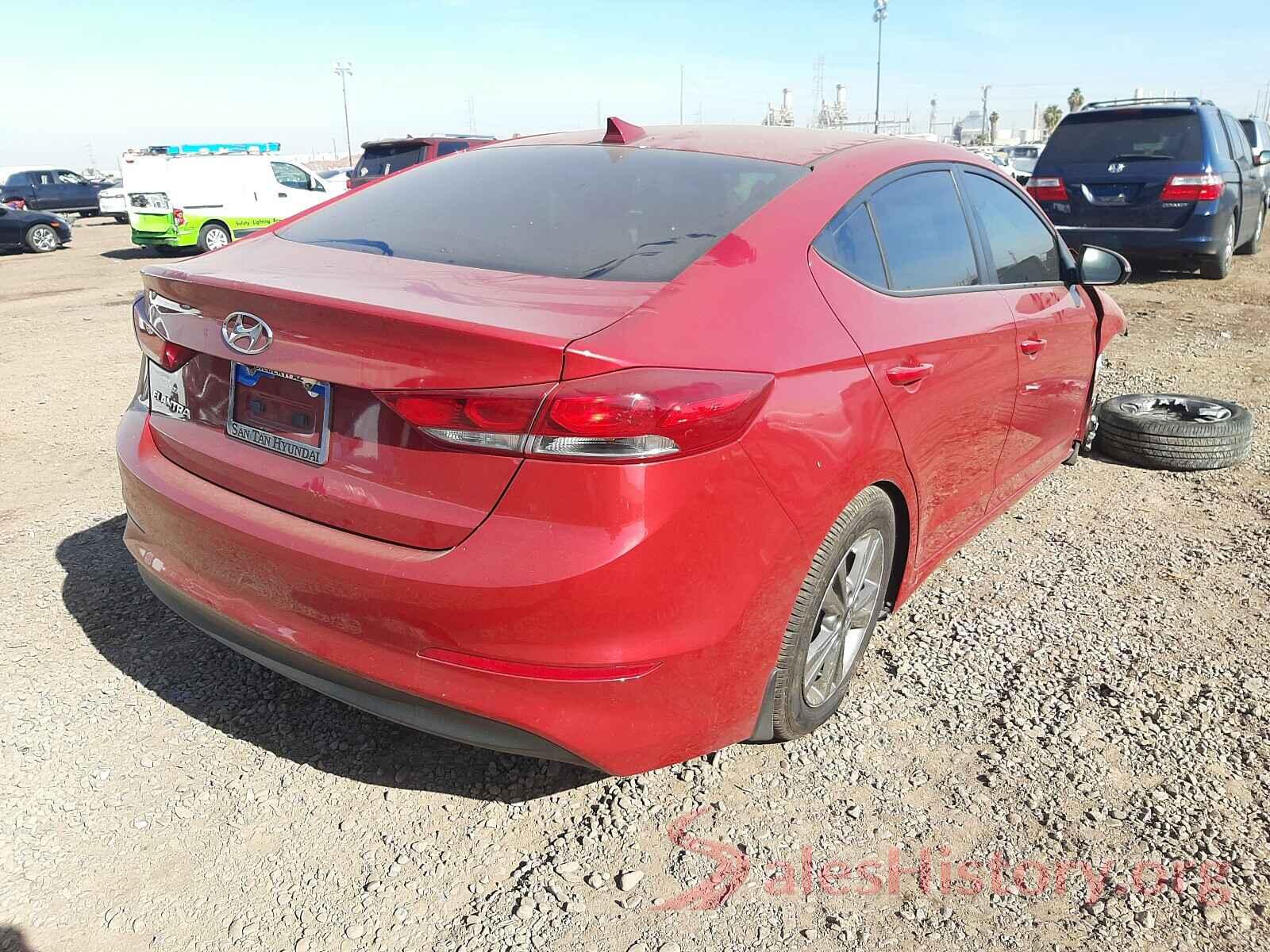 1N6ED0EB7MN701337 2018 HYUNDAI ELANTRA