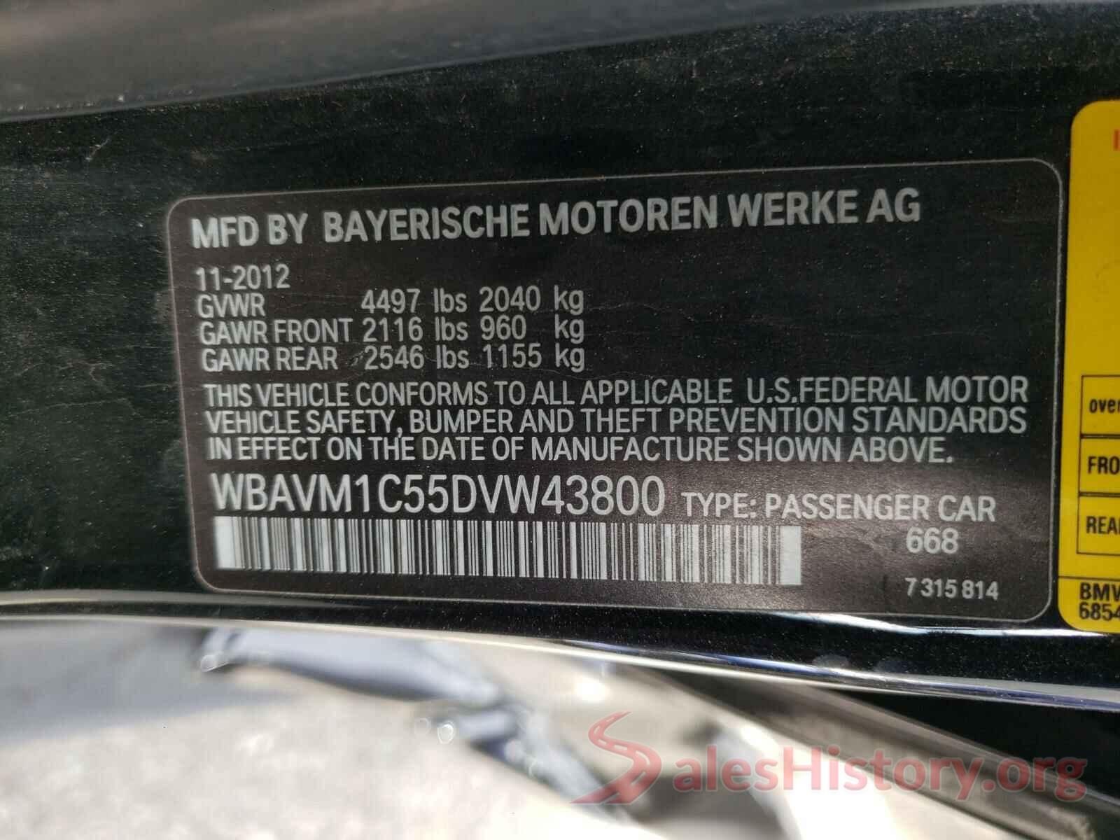 1C4PJLLB0KD393357 2013 BMW X1