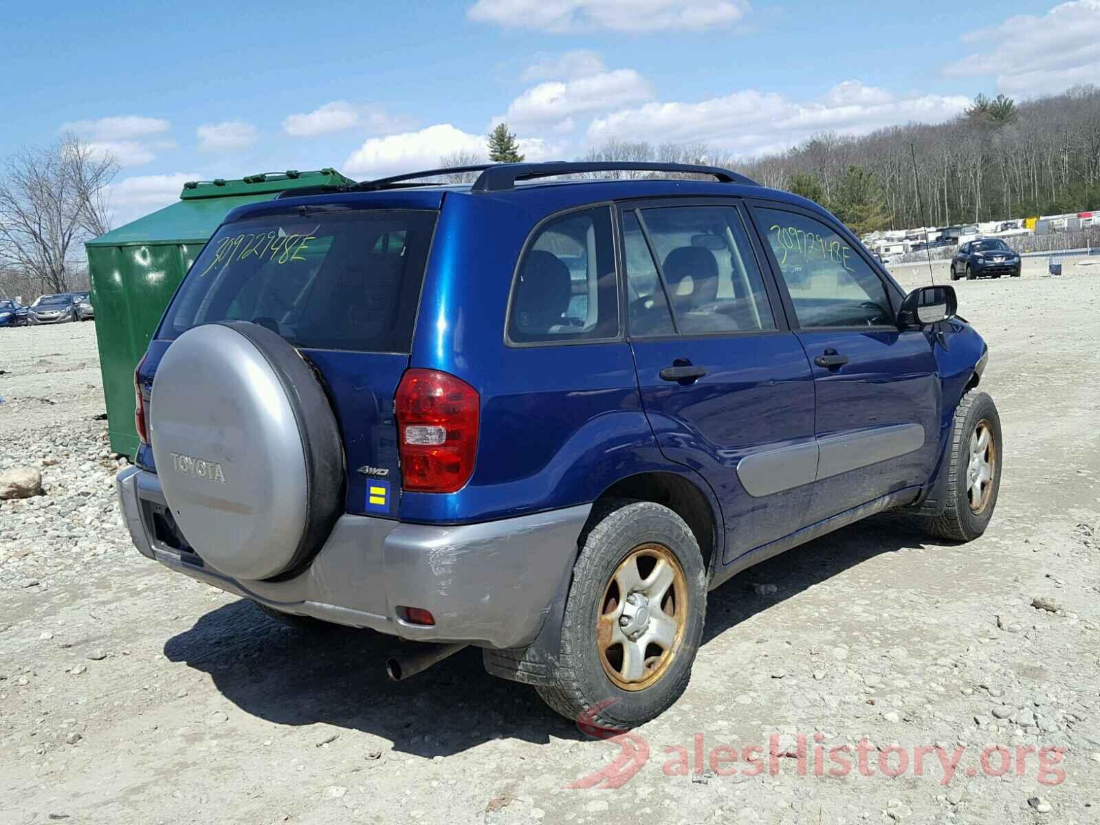 2T3P1RFV7KW076431 2004 TOYOTA RAV4