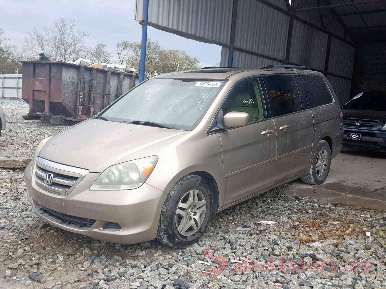 KMHD74LFXJU597684 2005 HONDA ODYSSEY EX