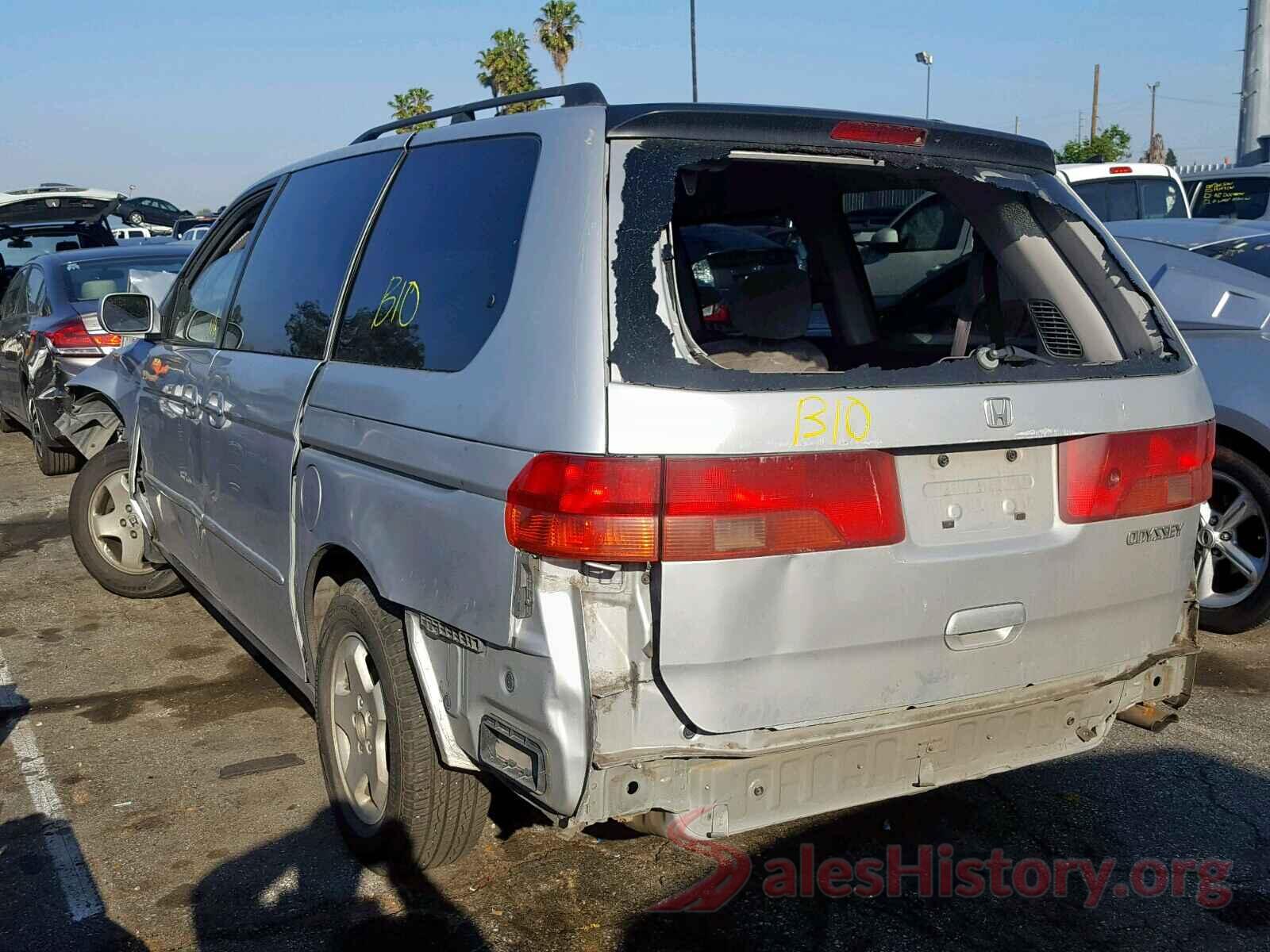 KNDJP3A57J7620364 2001 HONDA ODYSSEY EX