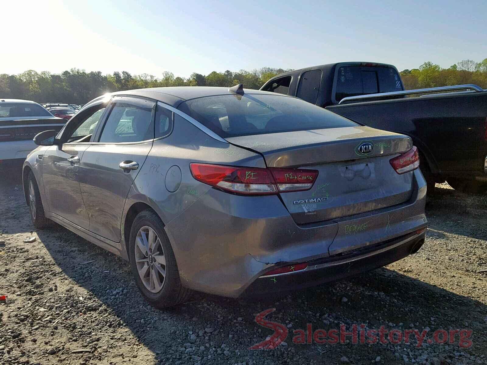 KNMAT2MT0GP607514 2016 KIA OPTIMA LX