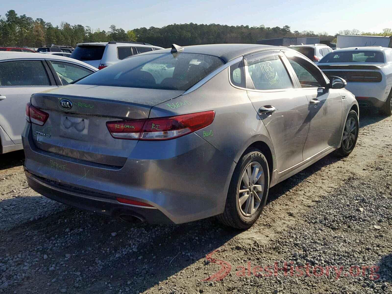 KNMAT2MT0GP607514 2016 KIA OPTIMA LX