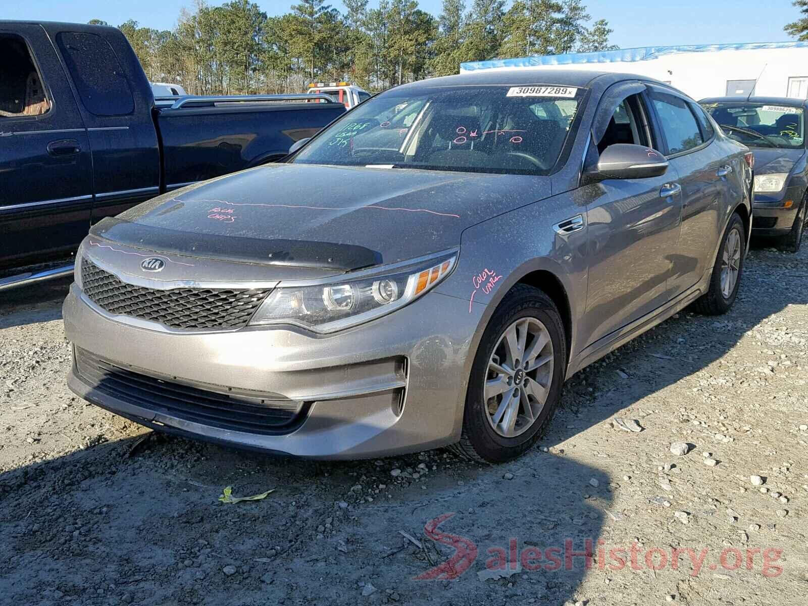 KNMAT2MT0GP607514 2016 KIA OPTIMA LX