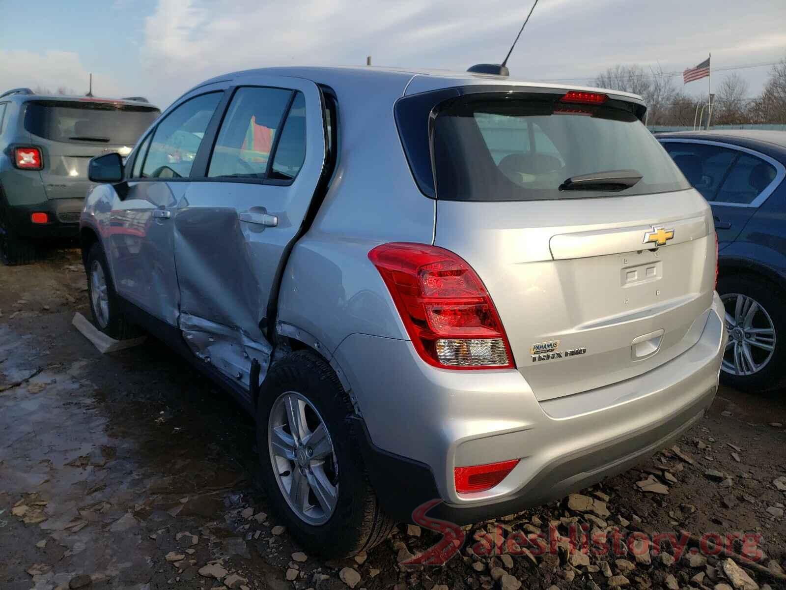 3GNCJNSB9LL313911 2020 CHEVROLET TRAX