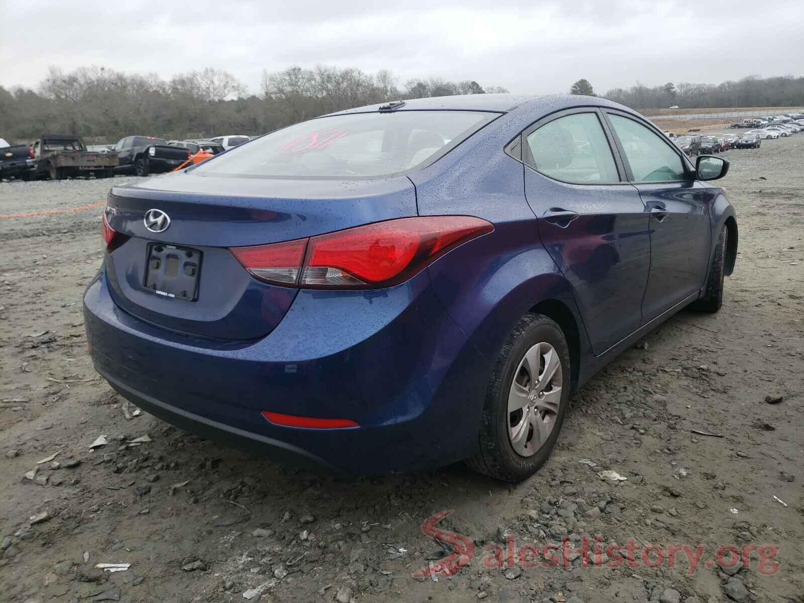 5NPDH4AE5GH685217 2016 HYUNDAI ELANTRA