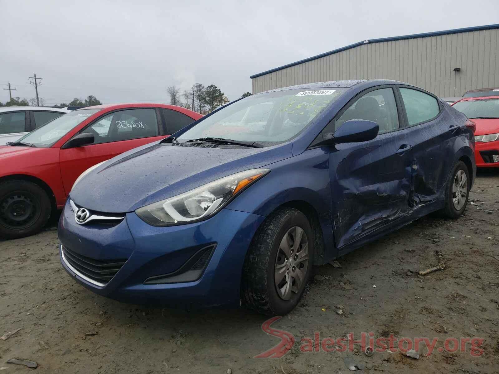 5NPDH4AE5GH685217 2016 HYUNDAI ELANTRA