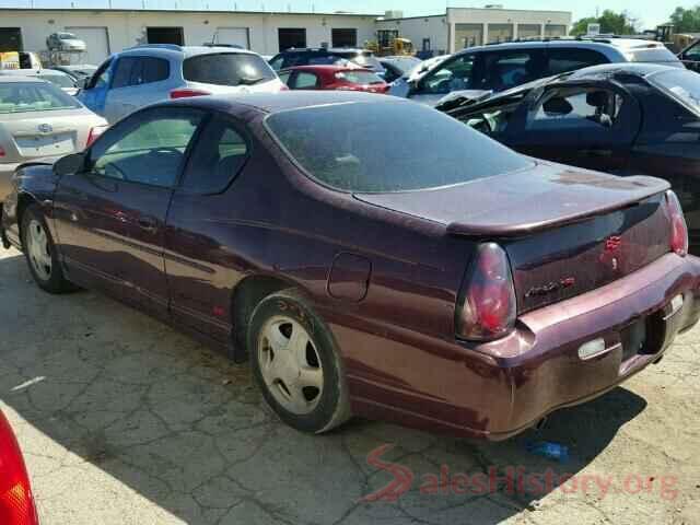 3N1AB8DV0LY219752 2003 CHEVROLET MONTECARLO