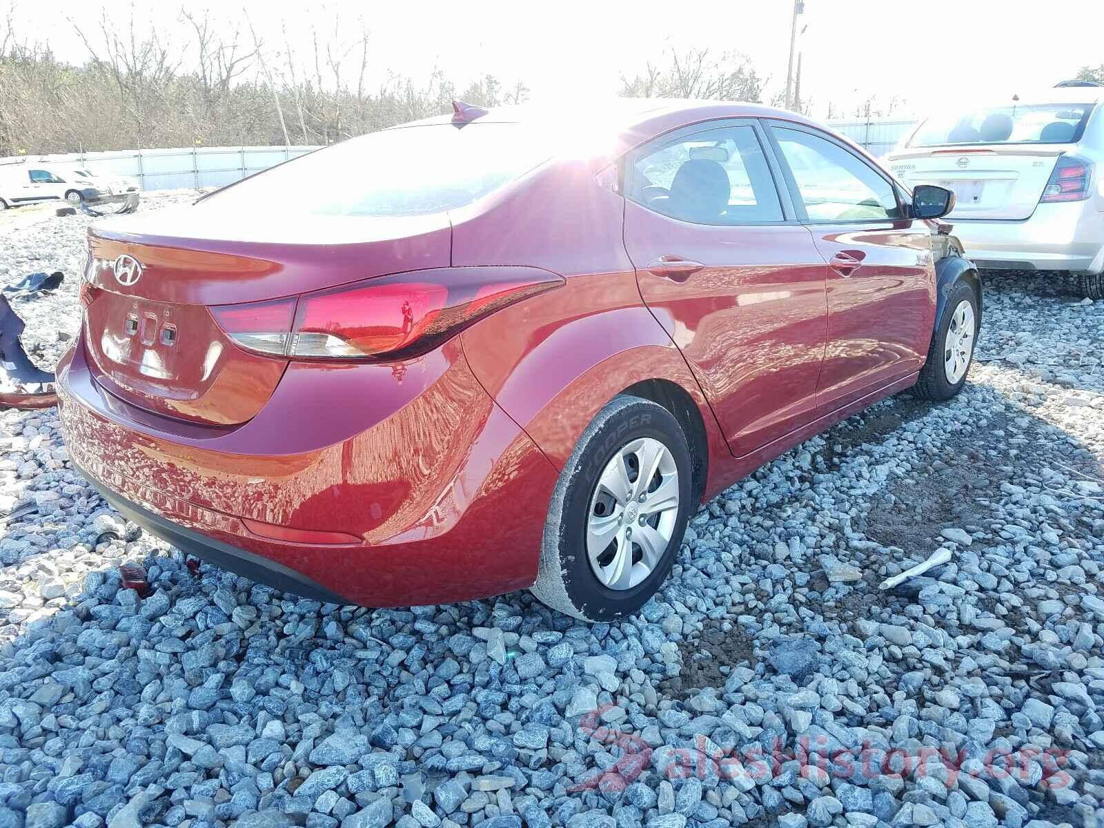 5NPDH4AE3GH744927 2016 HYUNDAI ELANTRA