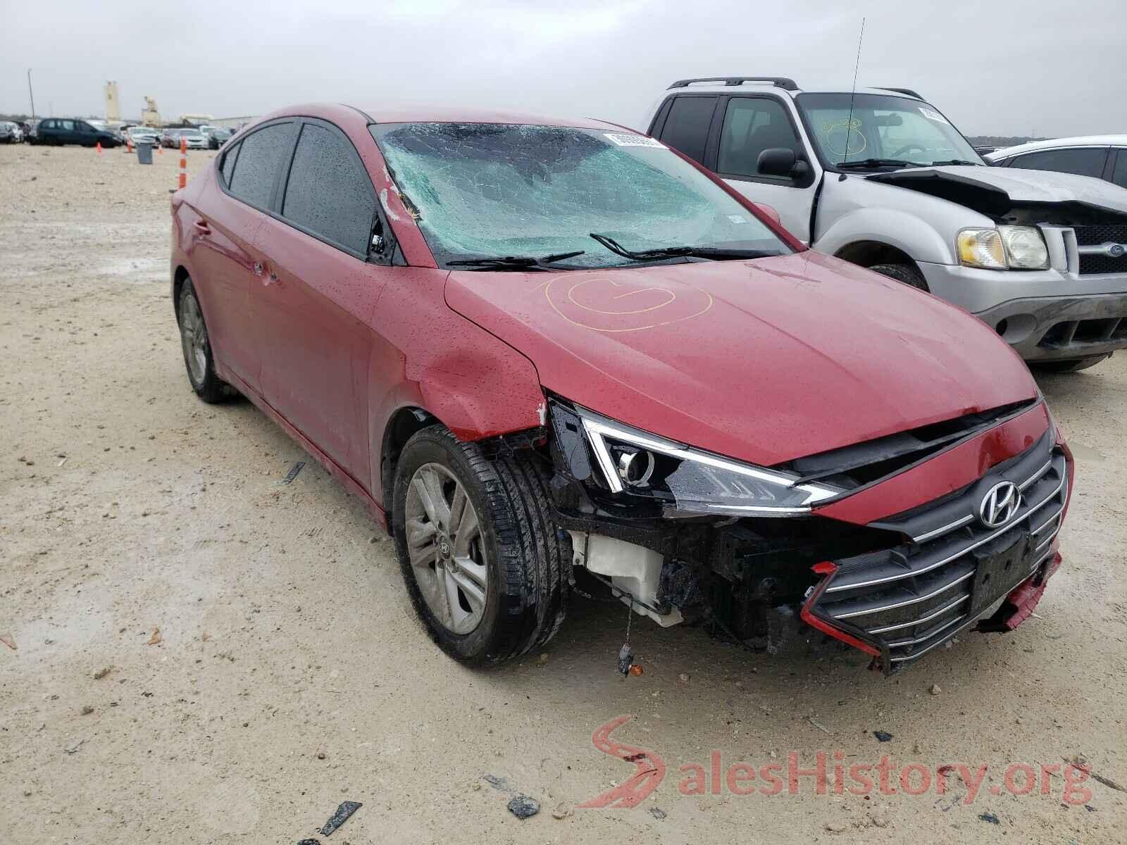 KMHD84LF5KU743701 2019 HYUNDAI ELANTRA