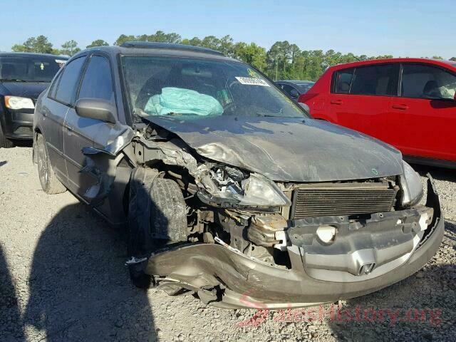 3KPF24AD2ME326263 2004 HONDA CIVIC