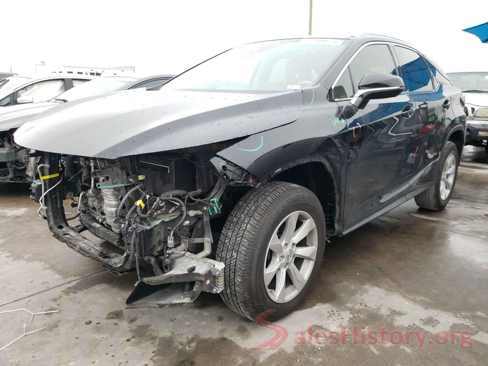 2T2ZZMCA8GC020713 2016 LEXUS RX350