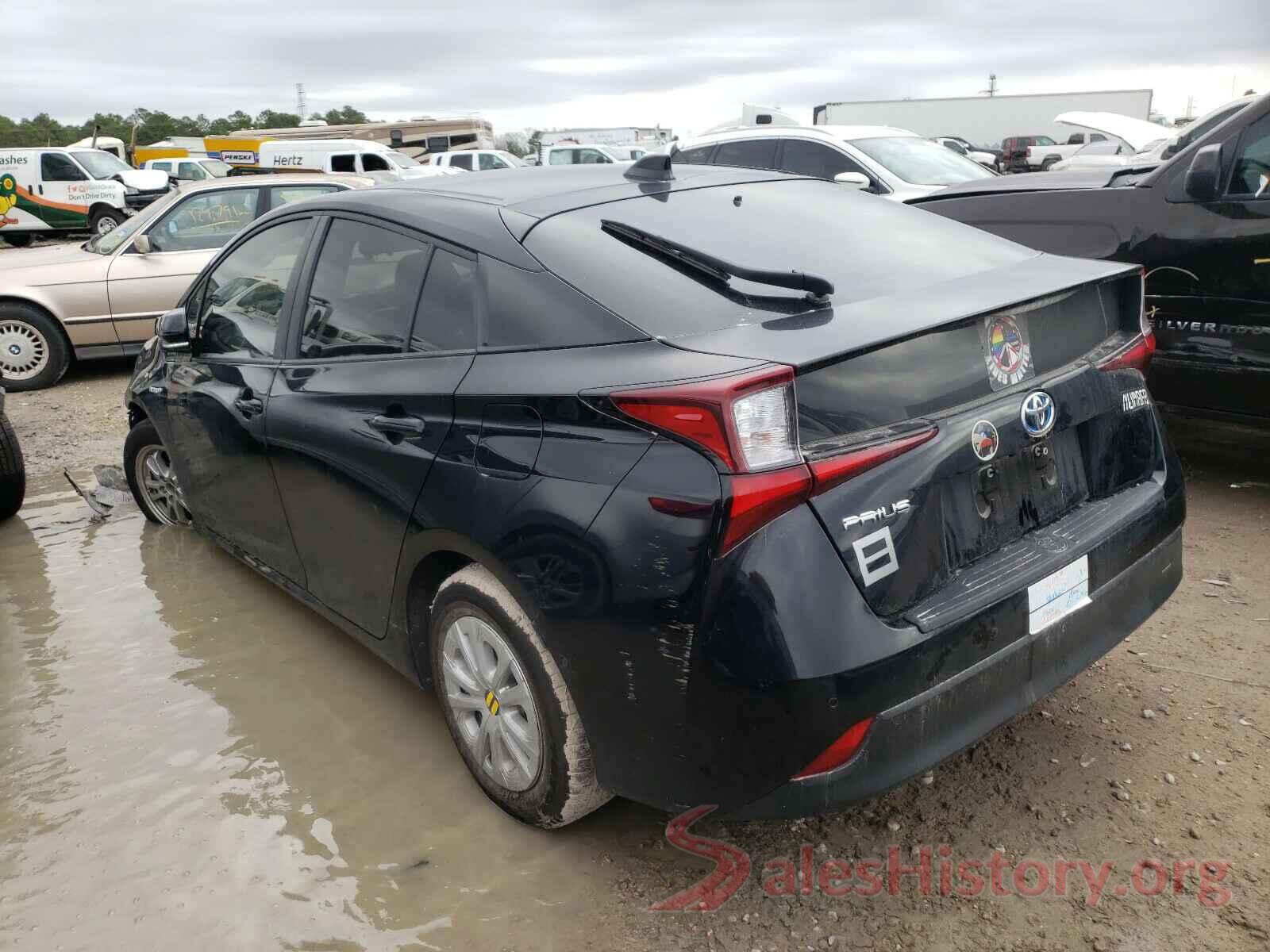 JTDKARFUXL3118452 2020 TOYOTA PRIUS