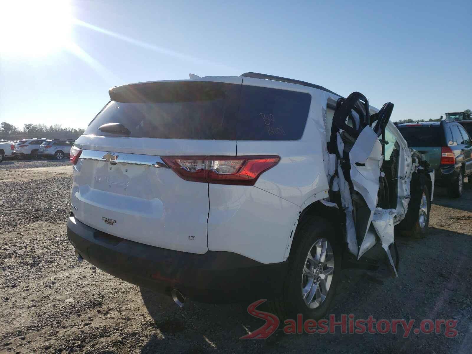 1GNERGKW3LJ297809 2020 CHEVROLET TRAVERSE