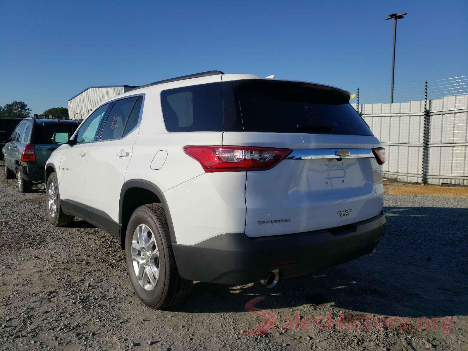 1GNERGKW3LJ297809 2020 CHEVROLET TRAVERSE